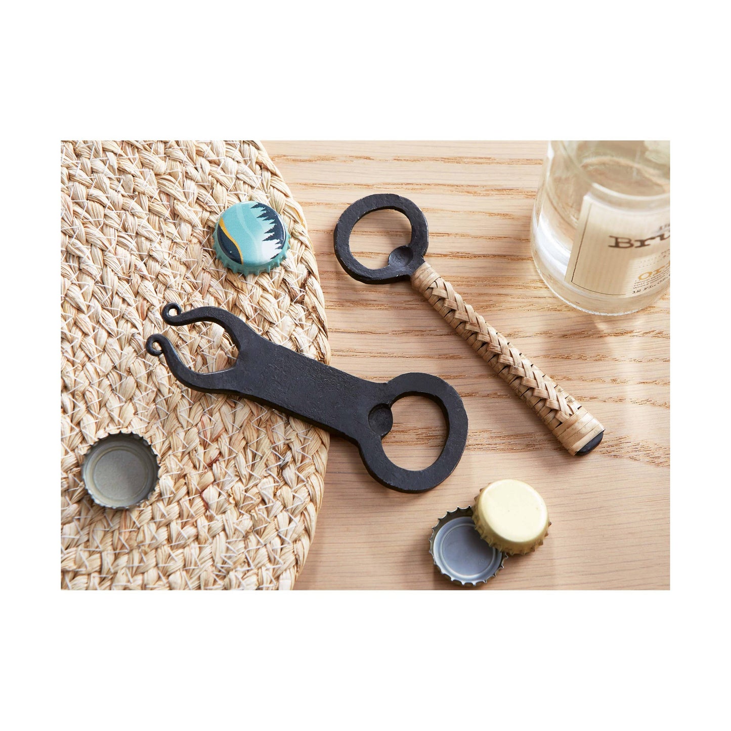 Black Iron Forged Bottle Opener