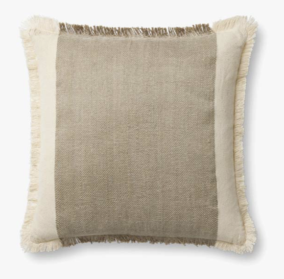 Amber Lewis Seraphina Ivory/Earth Pillow