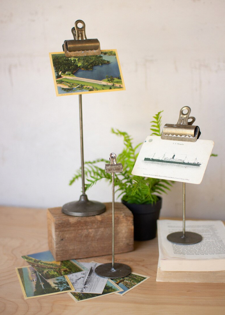 Metal Note Clip Stand