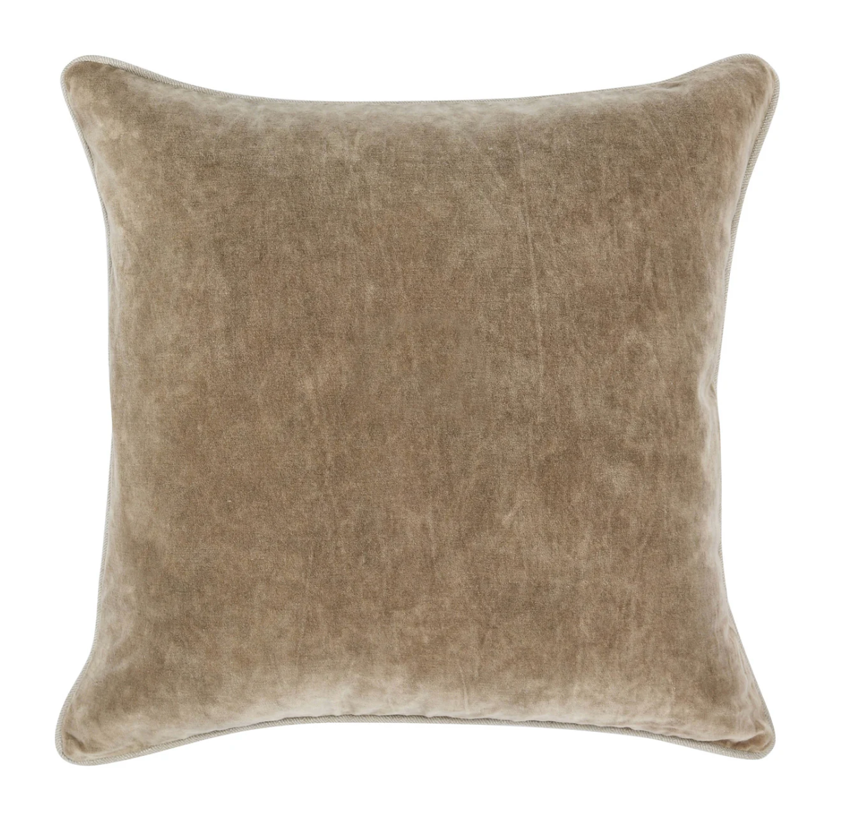 Heirloom Velvet Pillow 14"x20" - Wheat