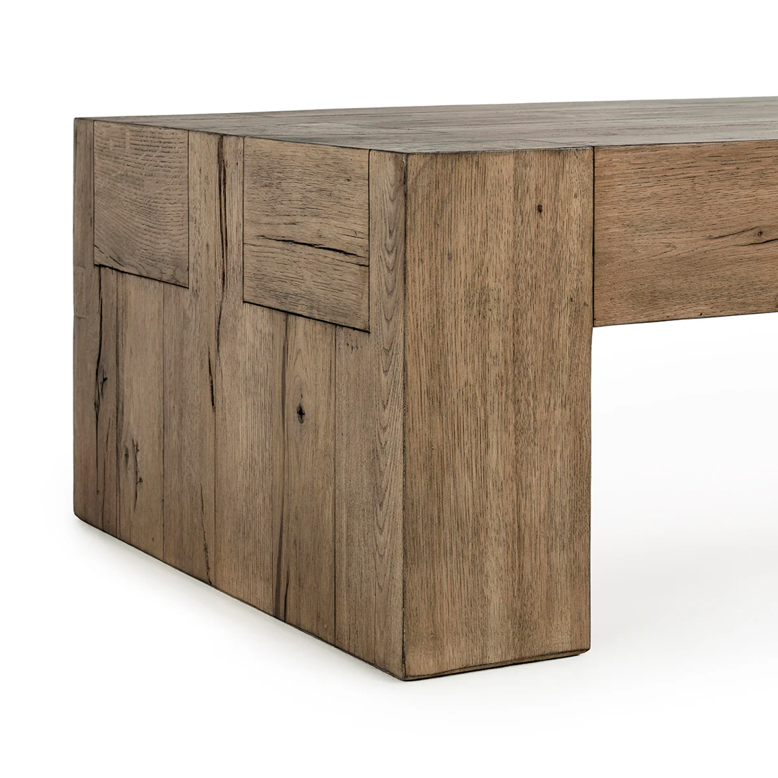 Bristol Solid Wood Coffee Table - Cafe Brown