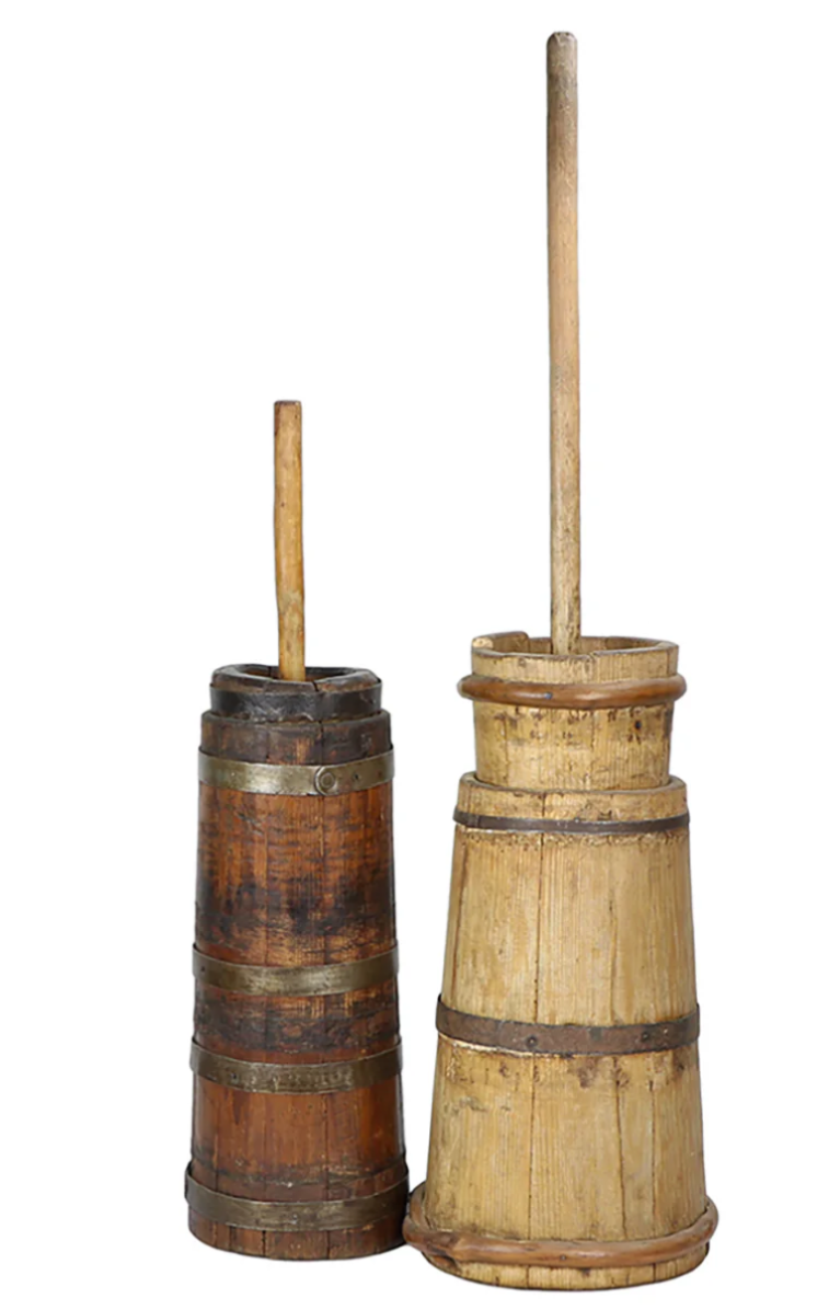 Wood Churn with Plunger