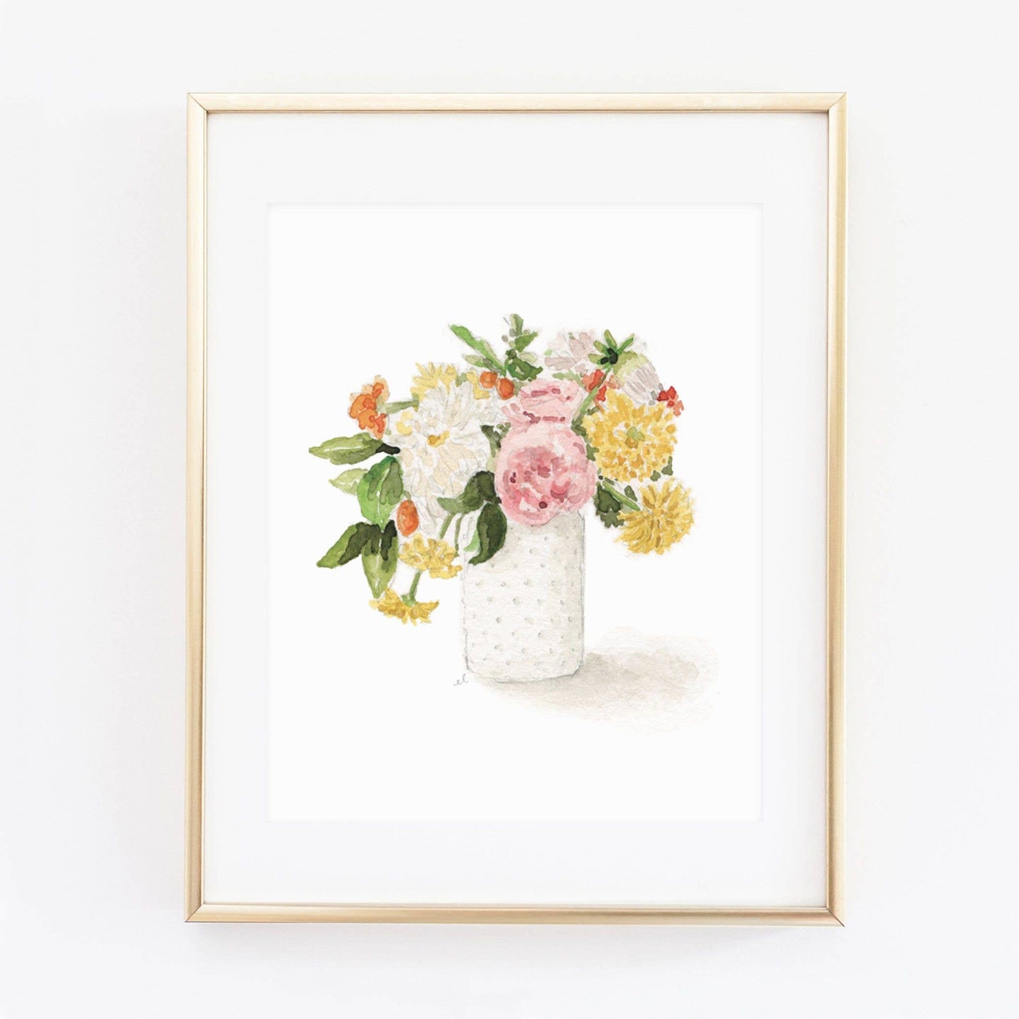 Hobnail art print