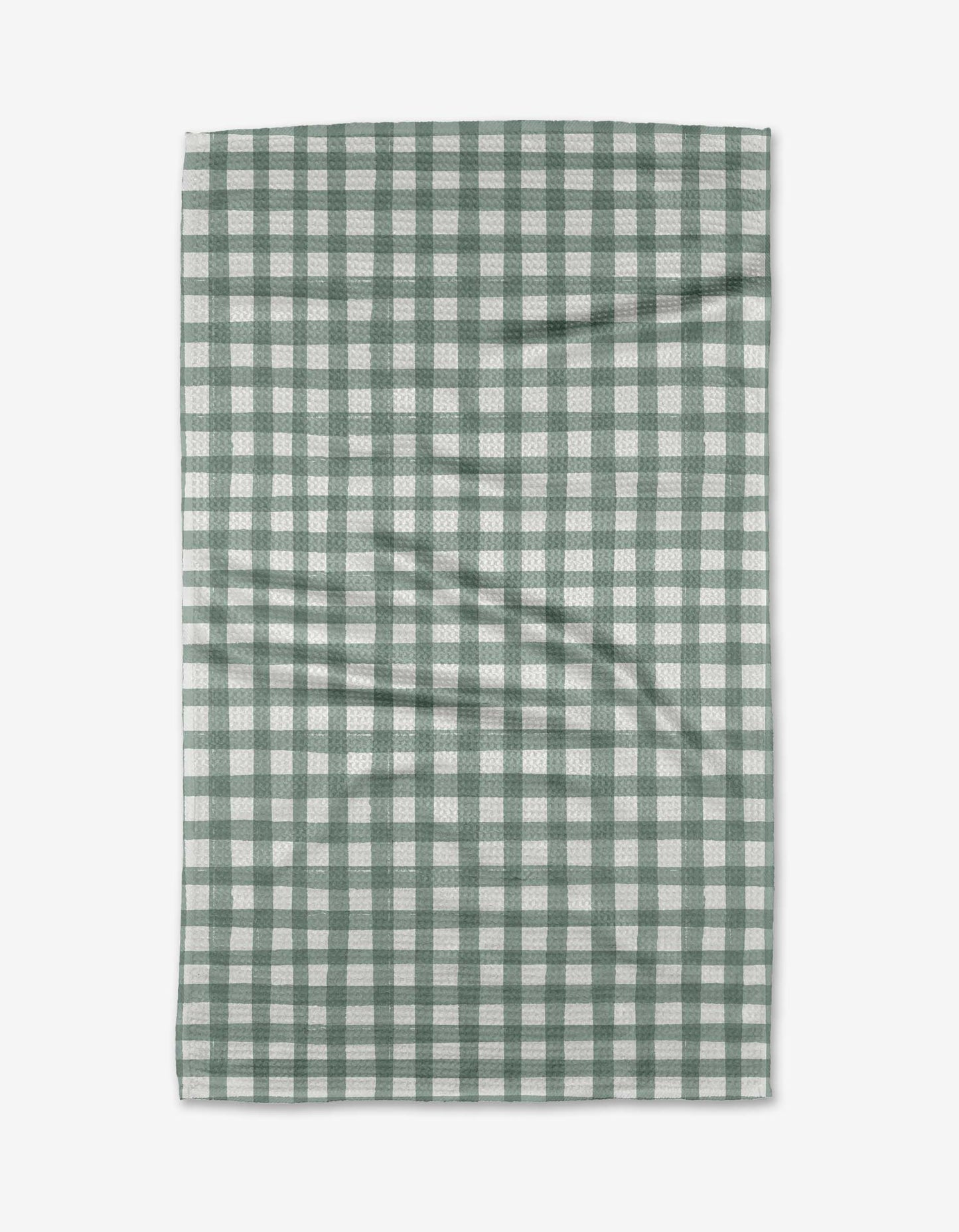 Picnic Gingham Tea Towel featuring classic gingham-inspired design by Geometry.