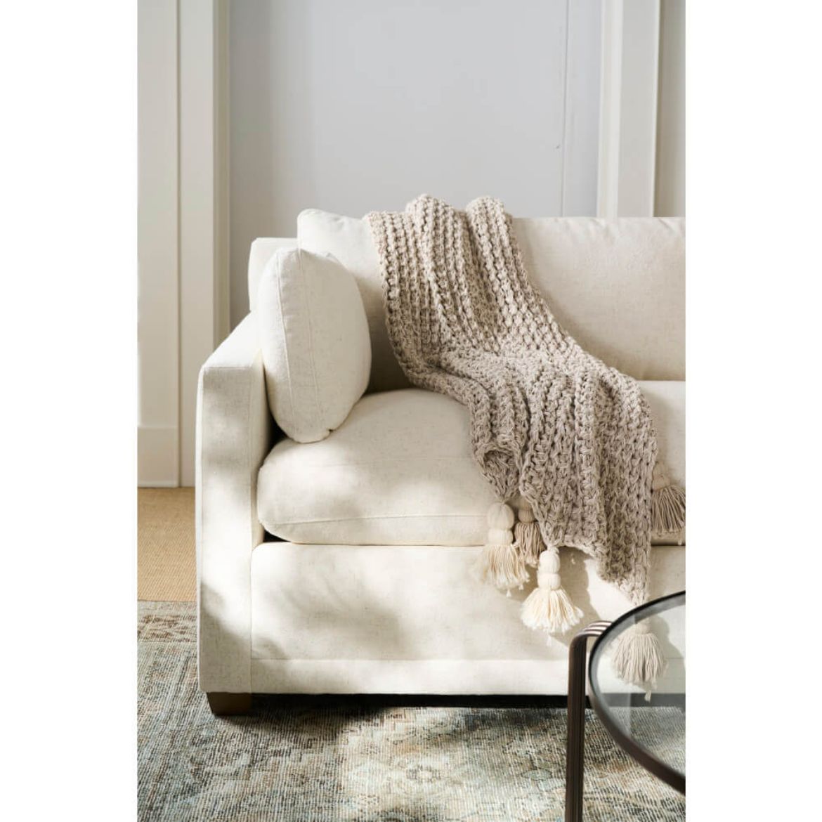 Sylvie Sofa – Bone White