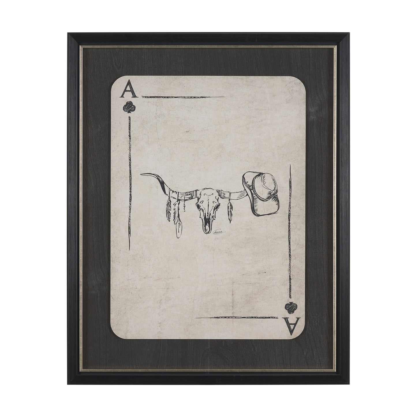 Aces Wild III Framed Art