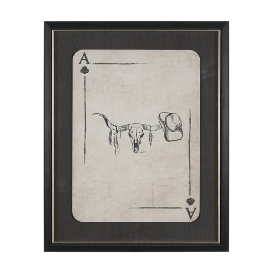 Aces Wild III Framed Art