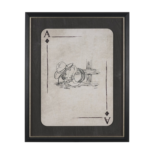 Aces Wild IV Framed Art