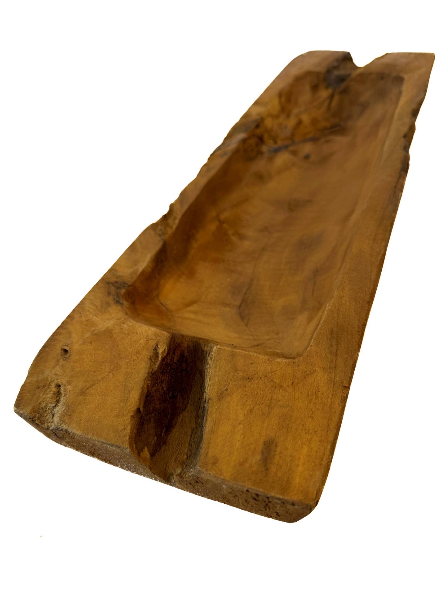 Teak Wood Tray 20 to 24" Long