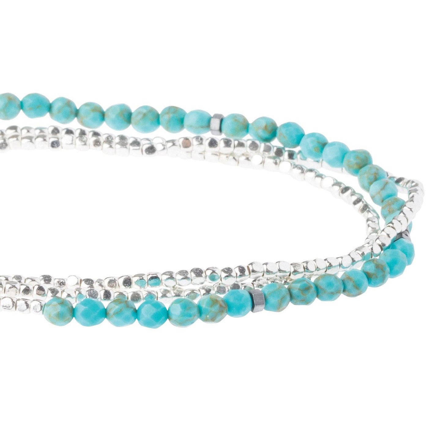 Delicate Stone Turquoise/Silver