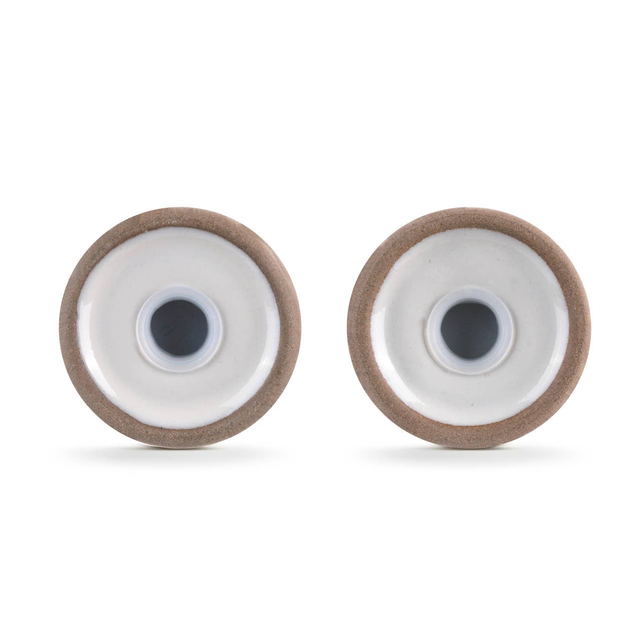 White Gather Round Salt & Pepper, Set of 2