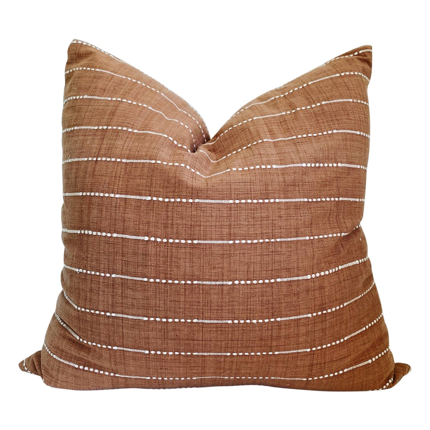 Kala Hmong Taupe Pillow 20"x20"