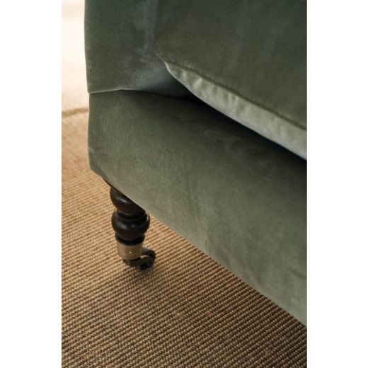 Madeline Sofa – Antique Moss Velvet
