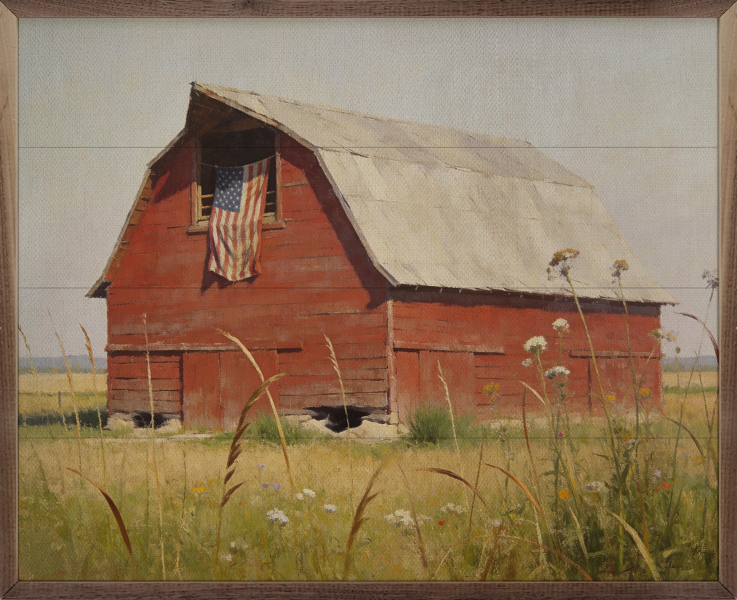 Red Barn of the Heartland Wall Art
