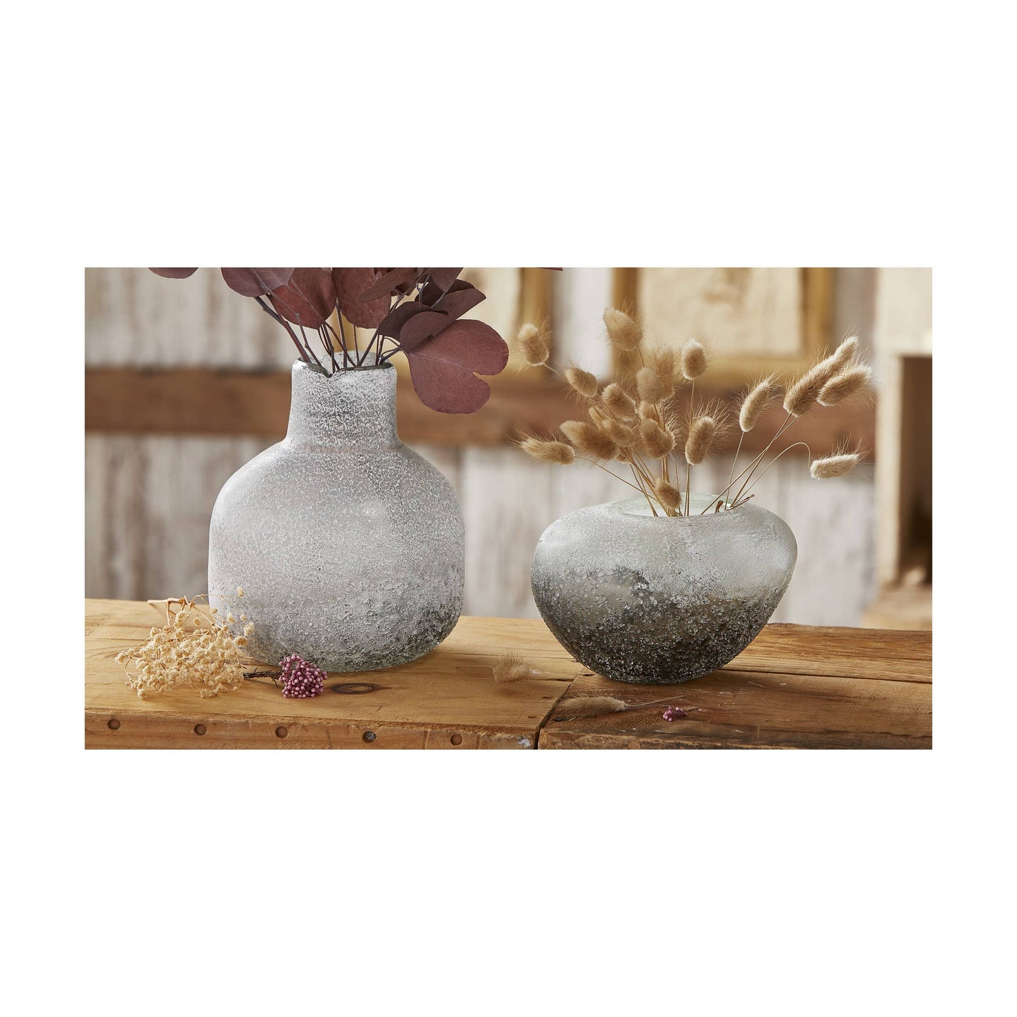 Mist Art Glass Vase