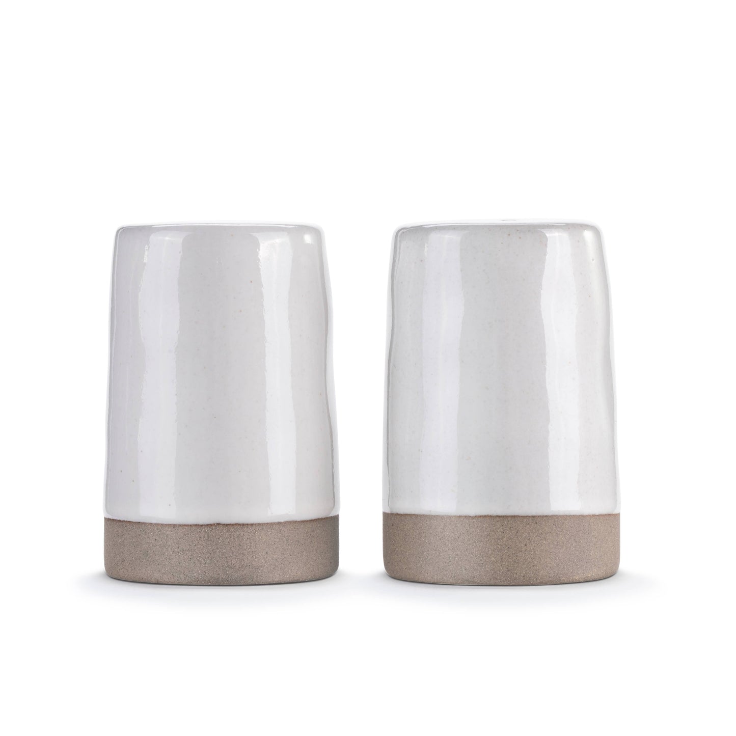 White Gather Round Salt & Pepper, Set of 2