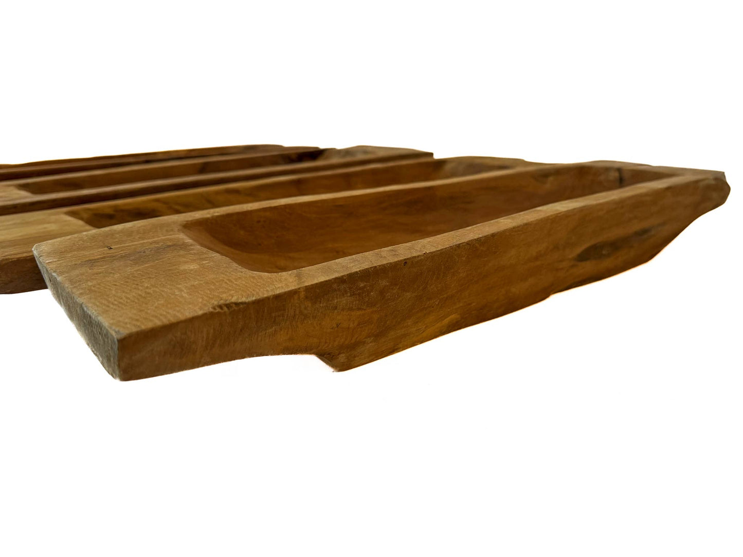 Teak Wood Tray 20 to 24" Long