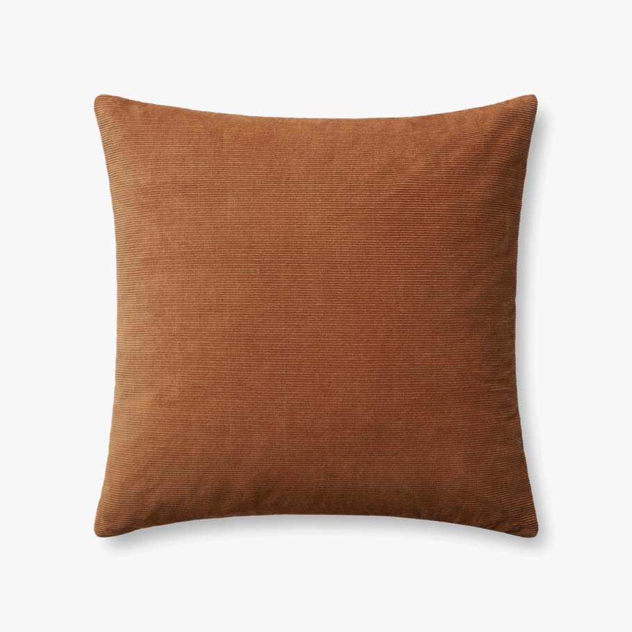 Beatrice Decorative Throw Pillow | Gold | 22" x 22" | Down Filled