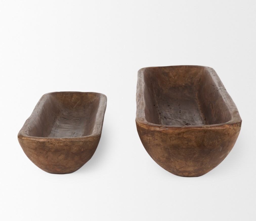 Athena Reclaimed Wood Tray, Medium