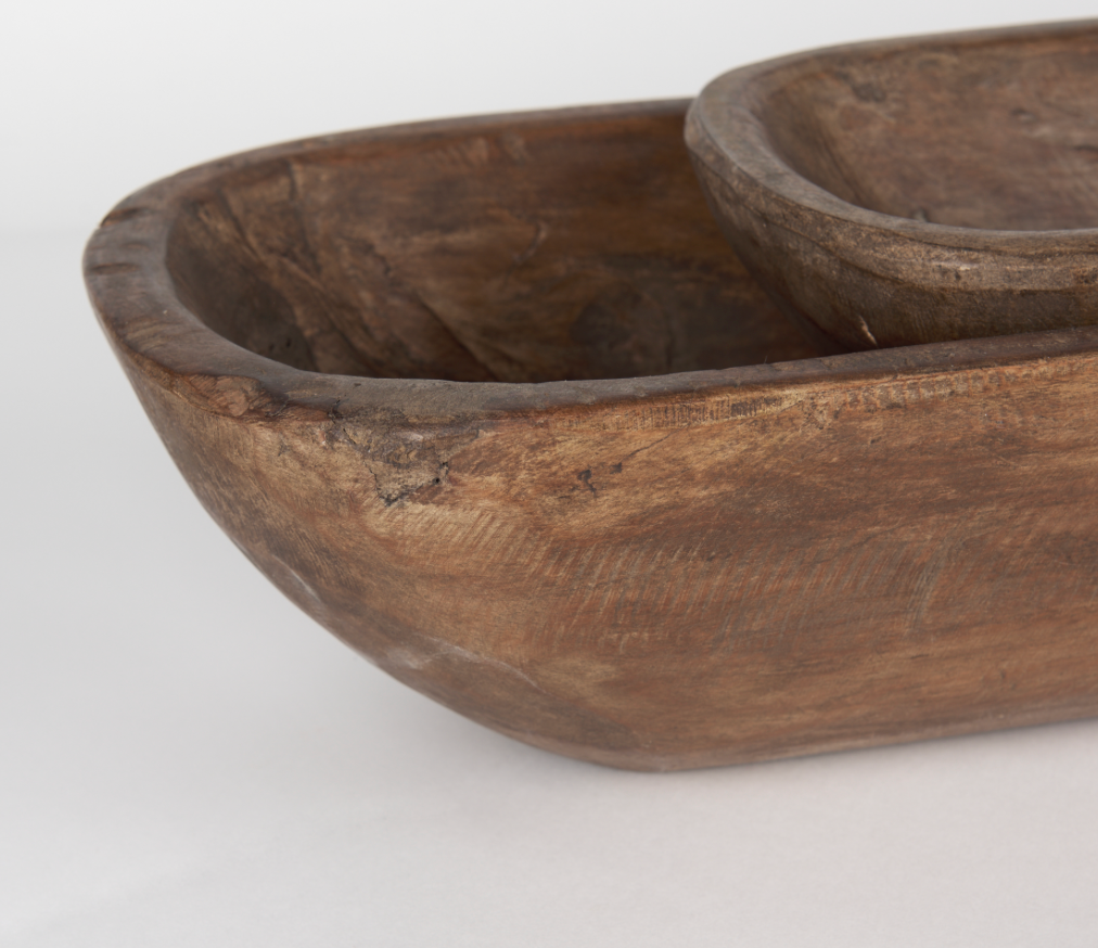 Athena Reclaimed Wood Tray, Medium
