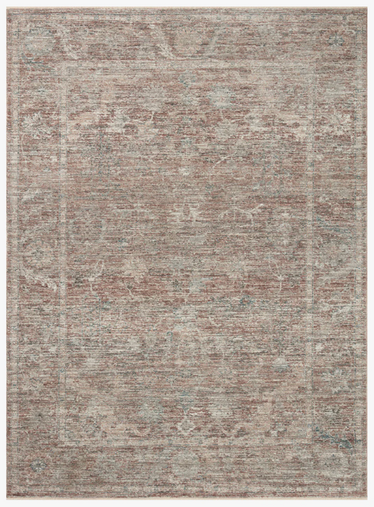 Magnolia Home Millie Rug - Brick/Fog