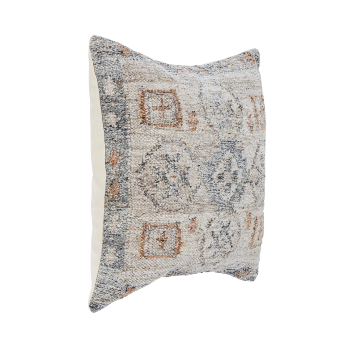 Performance Lukens Gray Pillow Multi 22"x22"