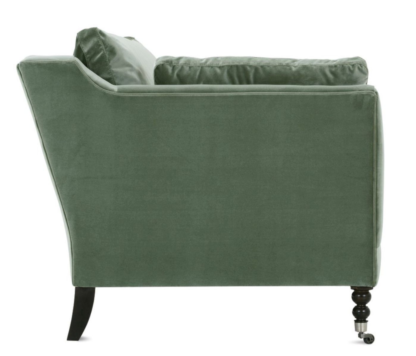 Madeline Sofa – Antique Moss Velvet