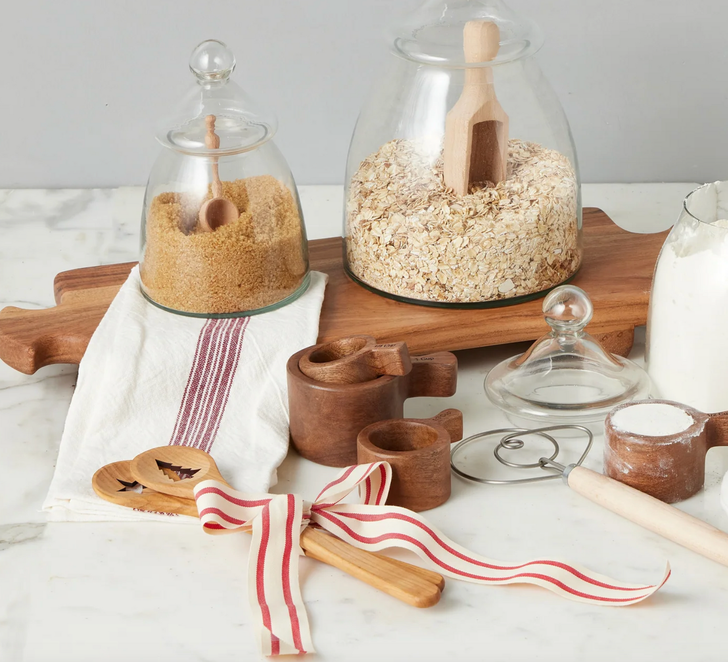 Euro Holiday Spoon Set, Beechwood