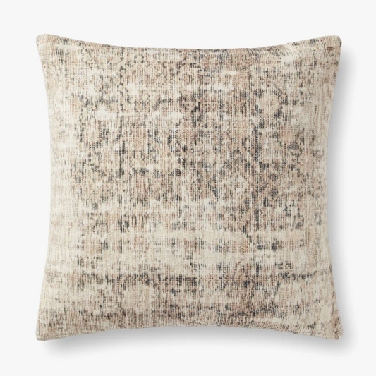 Amber Lewis Larkspur Ivory/Graphite Pillow