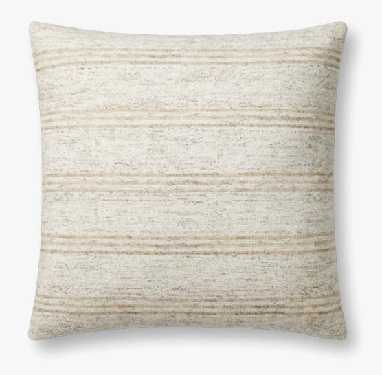 Amber Lewis Zephyr Ivory/Natural Pillow