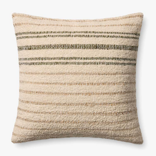 Amber Lewis Atley Natural/Olive Pillow