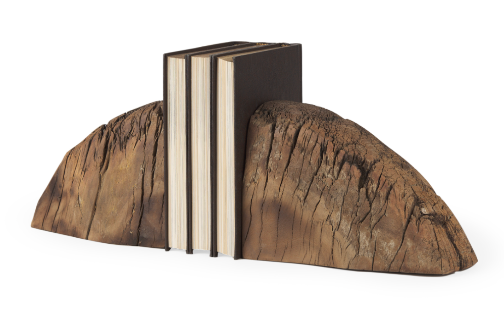 Incana Reclaimed Wood Bookends