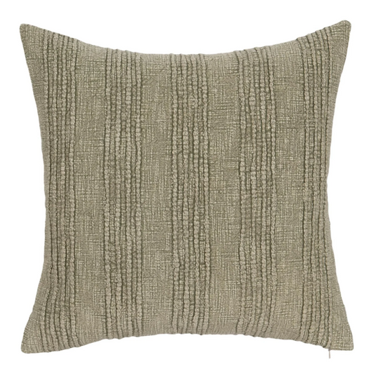 Gratitude Pillow 22"x22" Sage