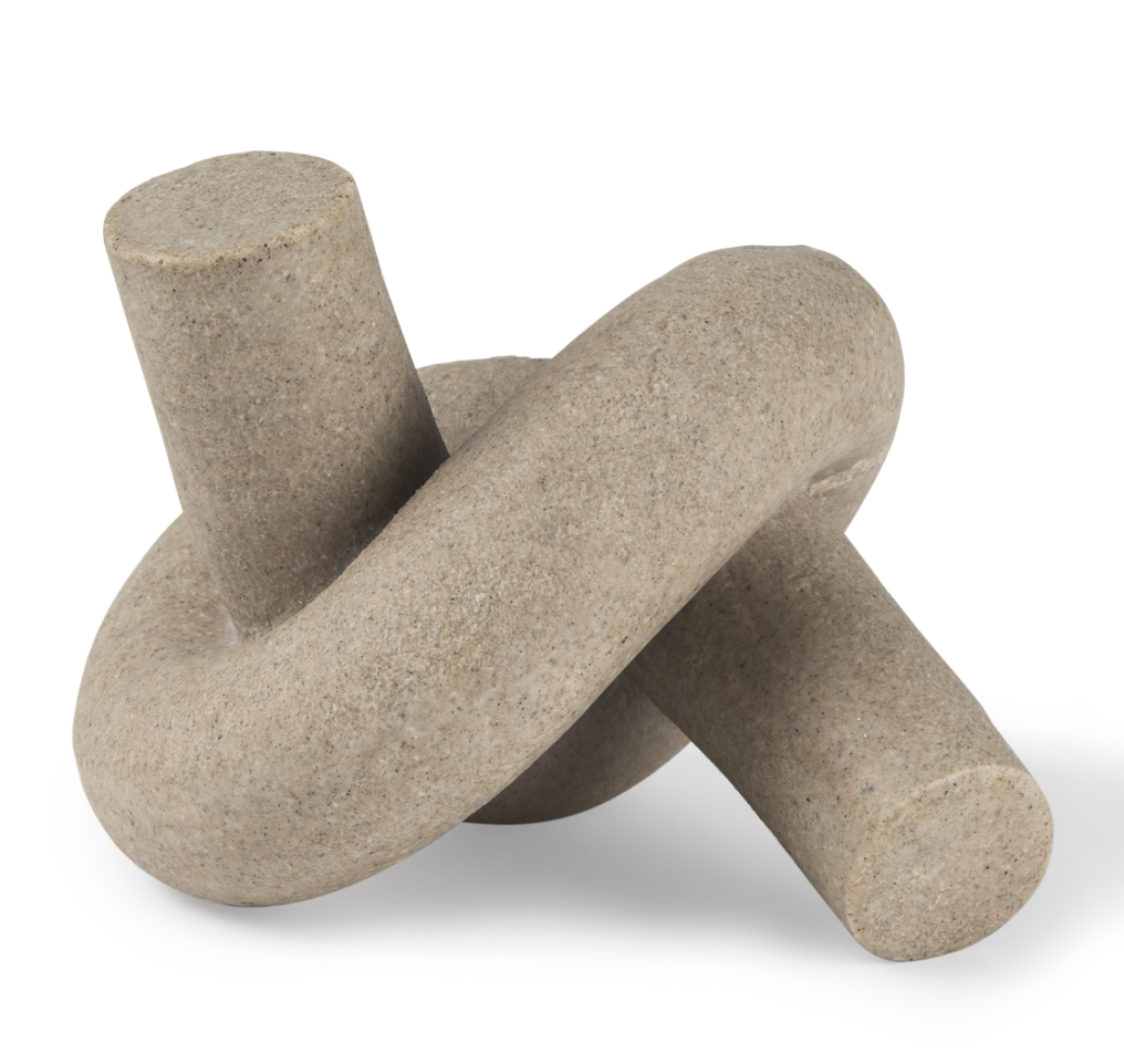 Sandstone Resin Small Knot Sculpture