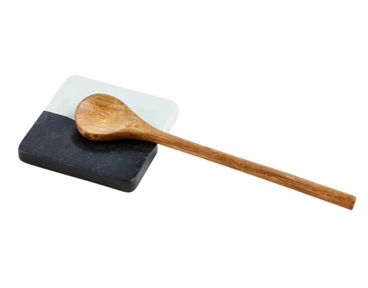 Black & White Spoon Rest Set