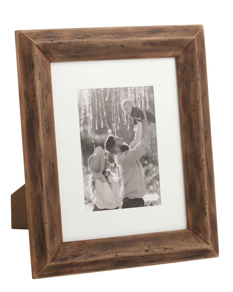 Large Reclaimed Matte Wood Frame