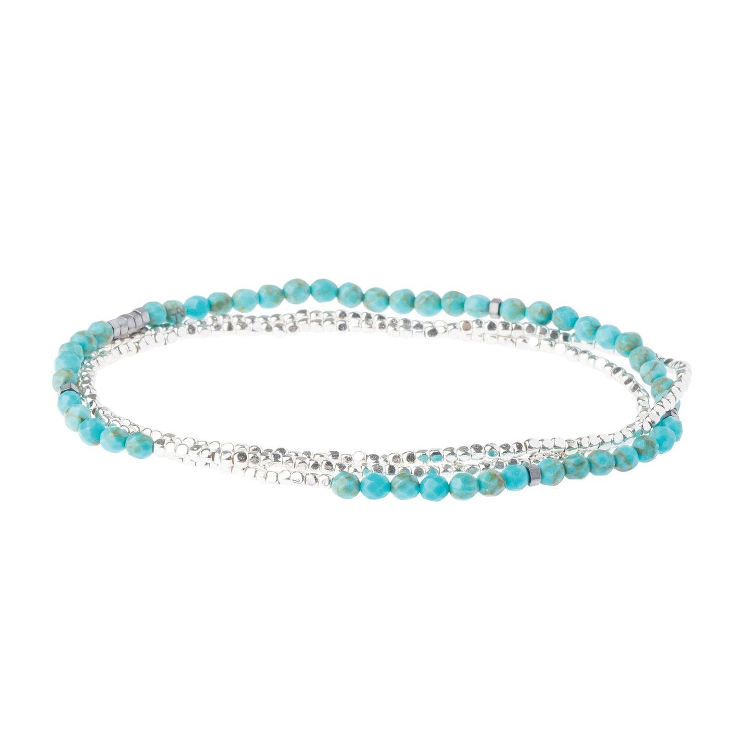 Delicate Stone Turquoise/Silver
