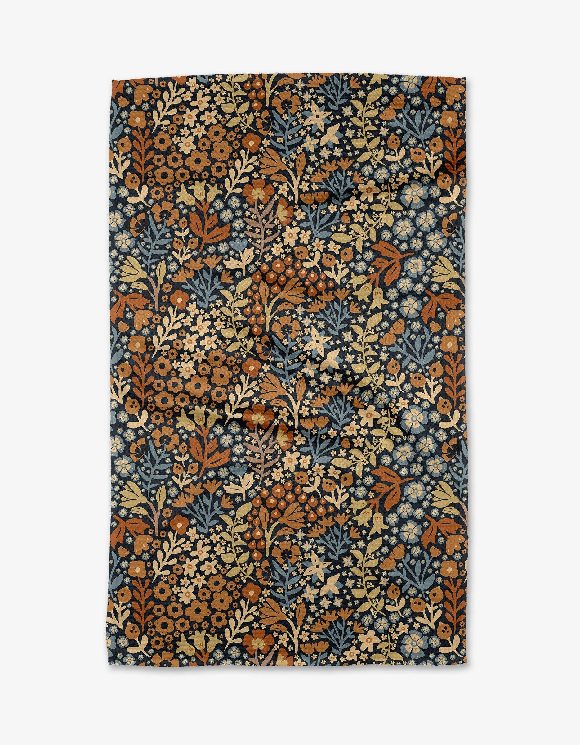 Arthur Geometry kitchen tea towel featuring a decorative printed design and absorbent waffle weave construction.
