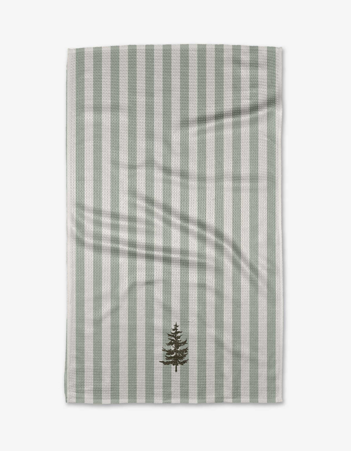 Balsam Geometry kitchen tea towel featuring a nature-inspired design on ultra-absorbent, quick-drying Geoweave fabric.