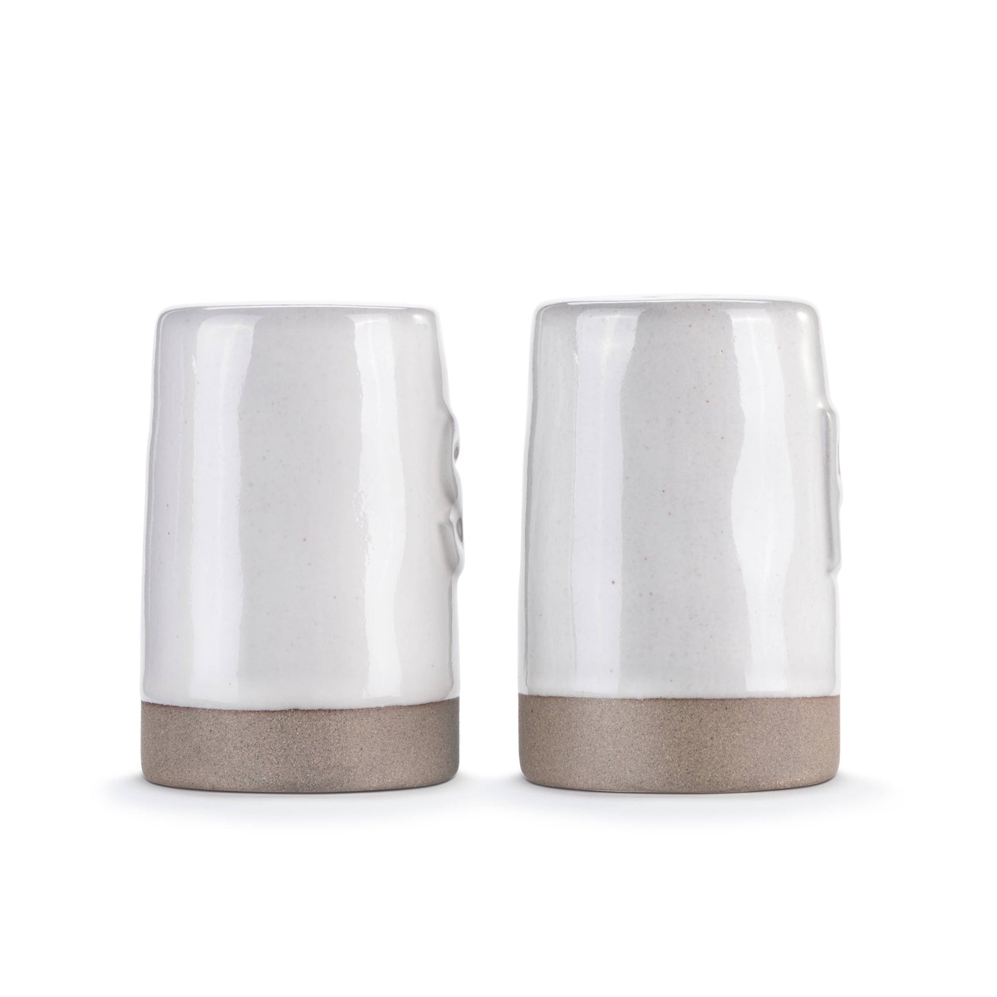White Gather Round Salt & Pepper, Set of 2