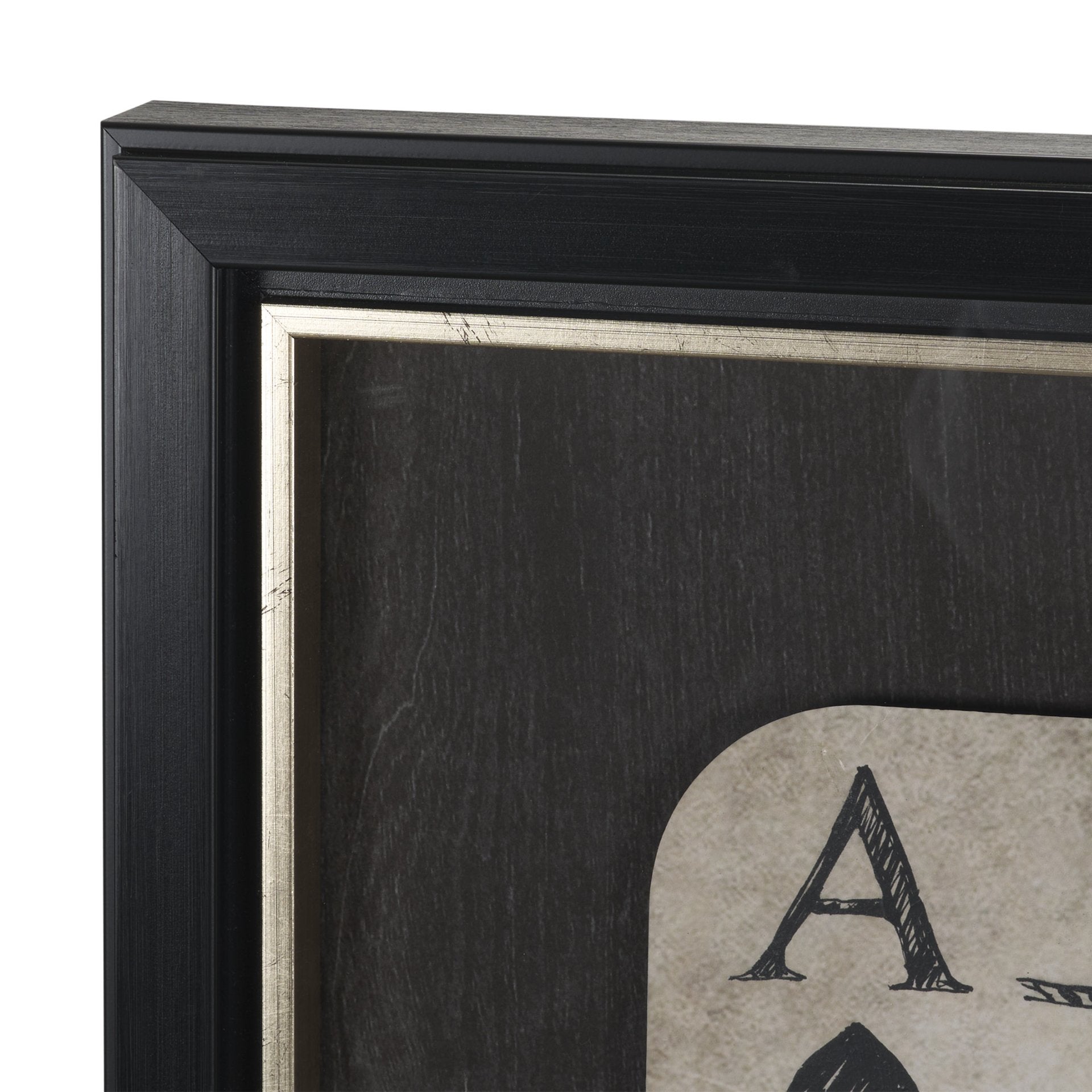 Textured monochromatic western artwork with bold black detailing and earthy tones.