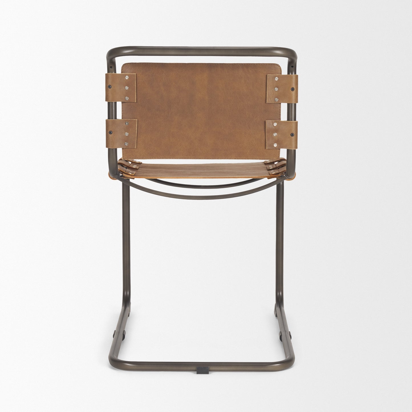 Bridger Leather & Iron Dining Chair