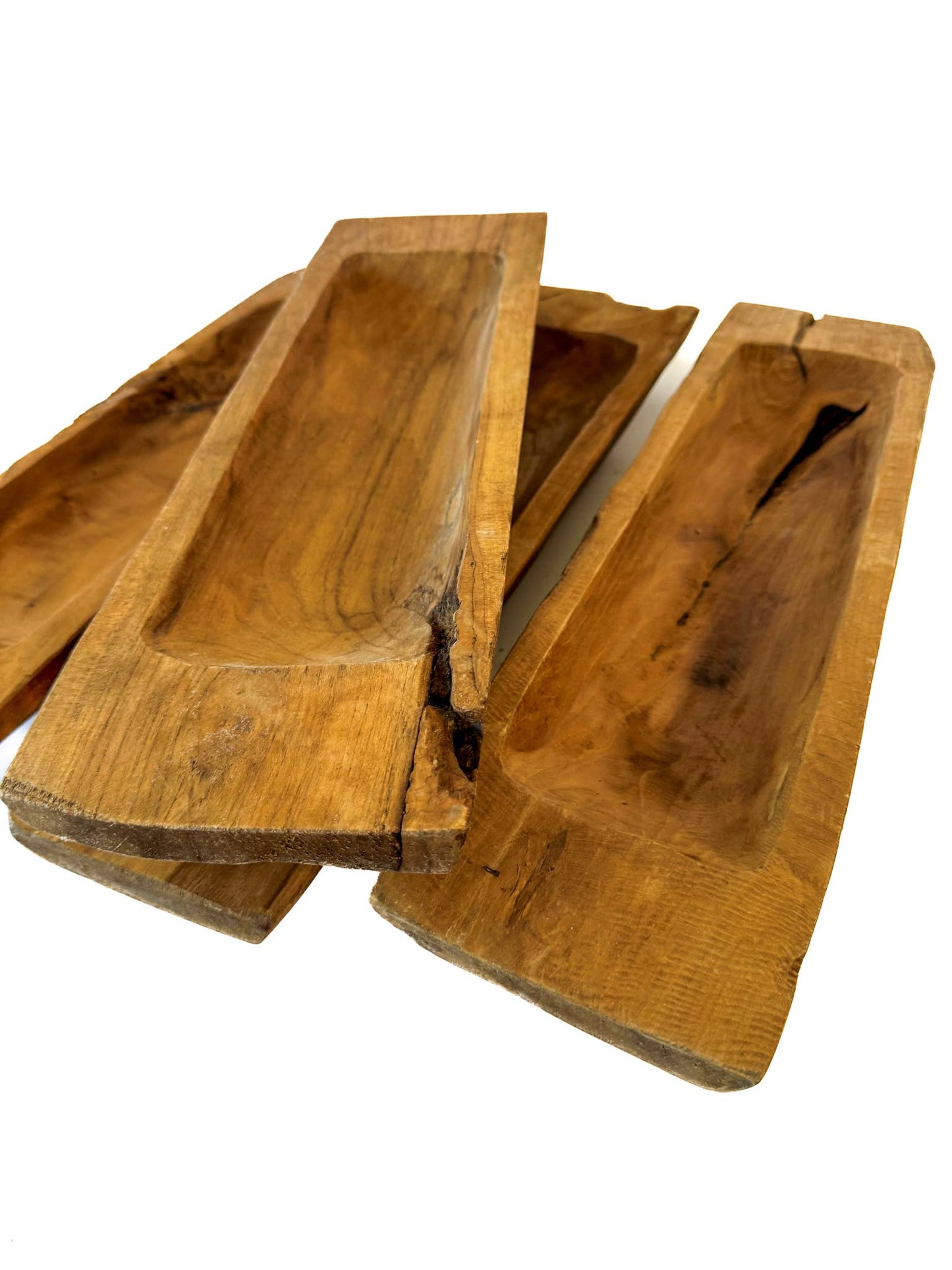 Teak Wood Tray 20 to 24" Long