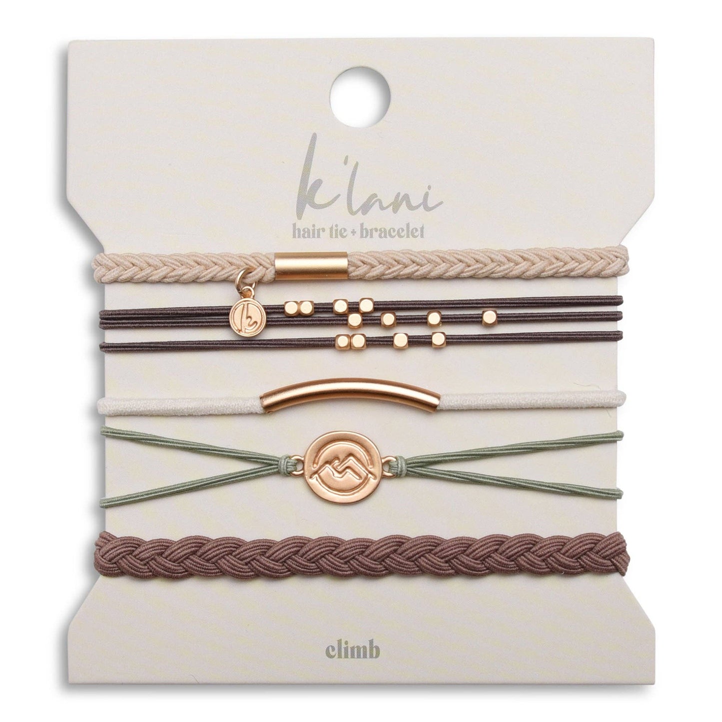 Climb Hair Tie Bracelet Set – Medium