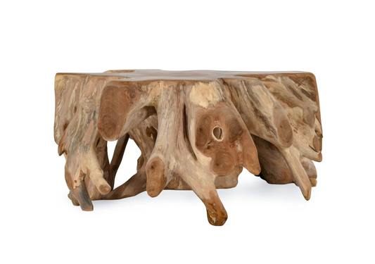Cypress Teak Root Coffee Table - Natural