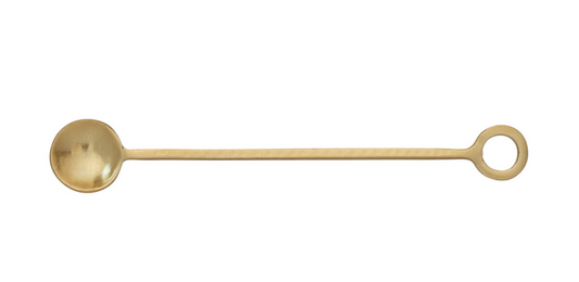 Gold Stainless Steel Cocktail Spoon