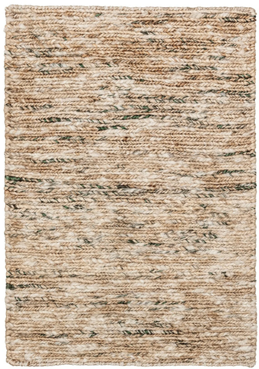 Hayward Soumak Jute Rug - Natural/Green