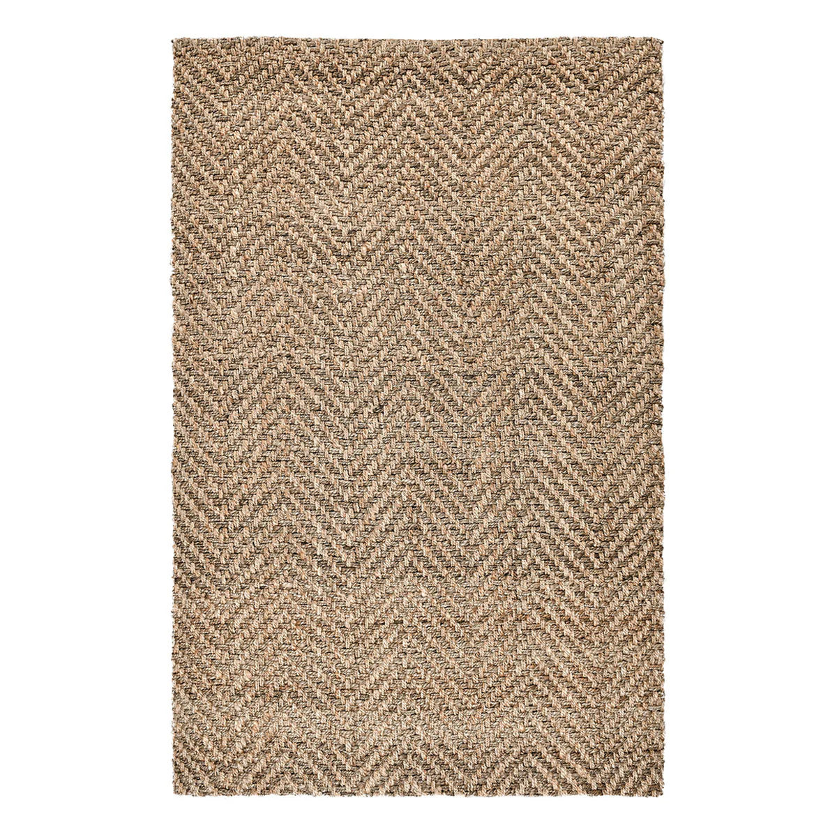 Herringbone Wool & Jute Rug