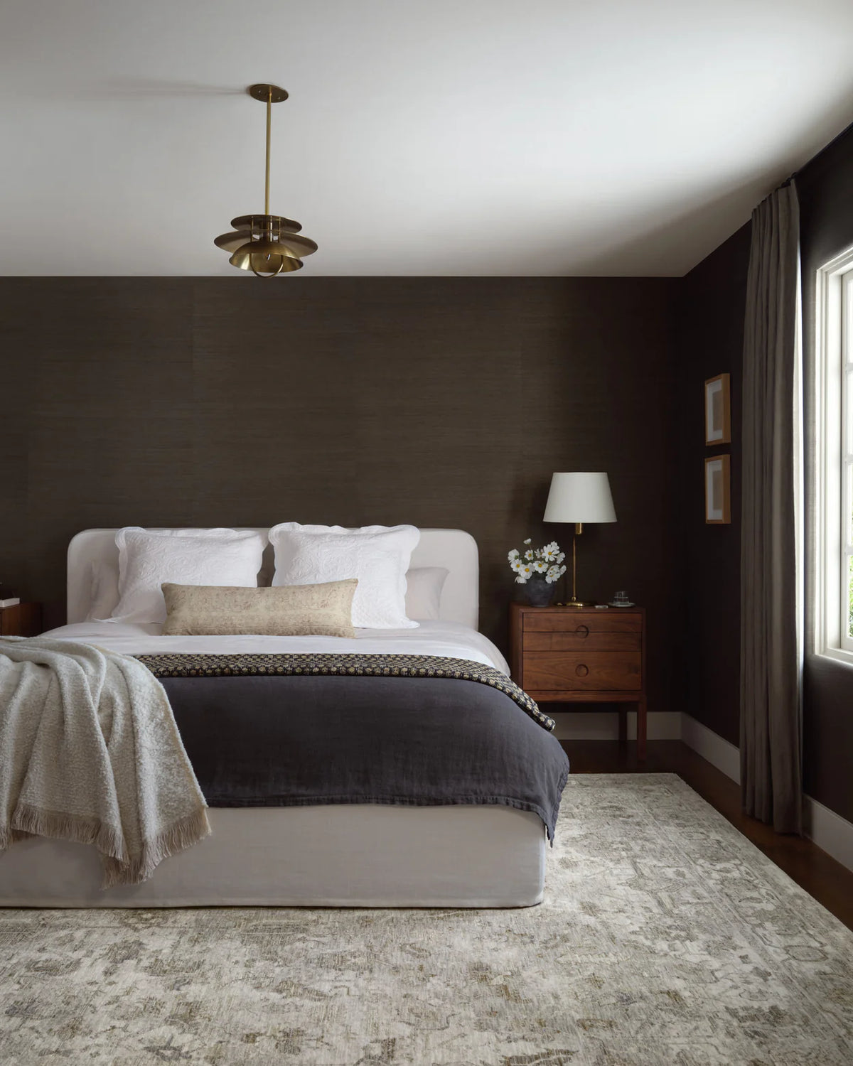 Amber Lewis Honora Rug - Grey/Taupe