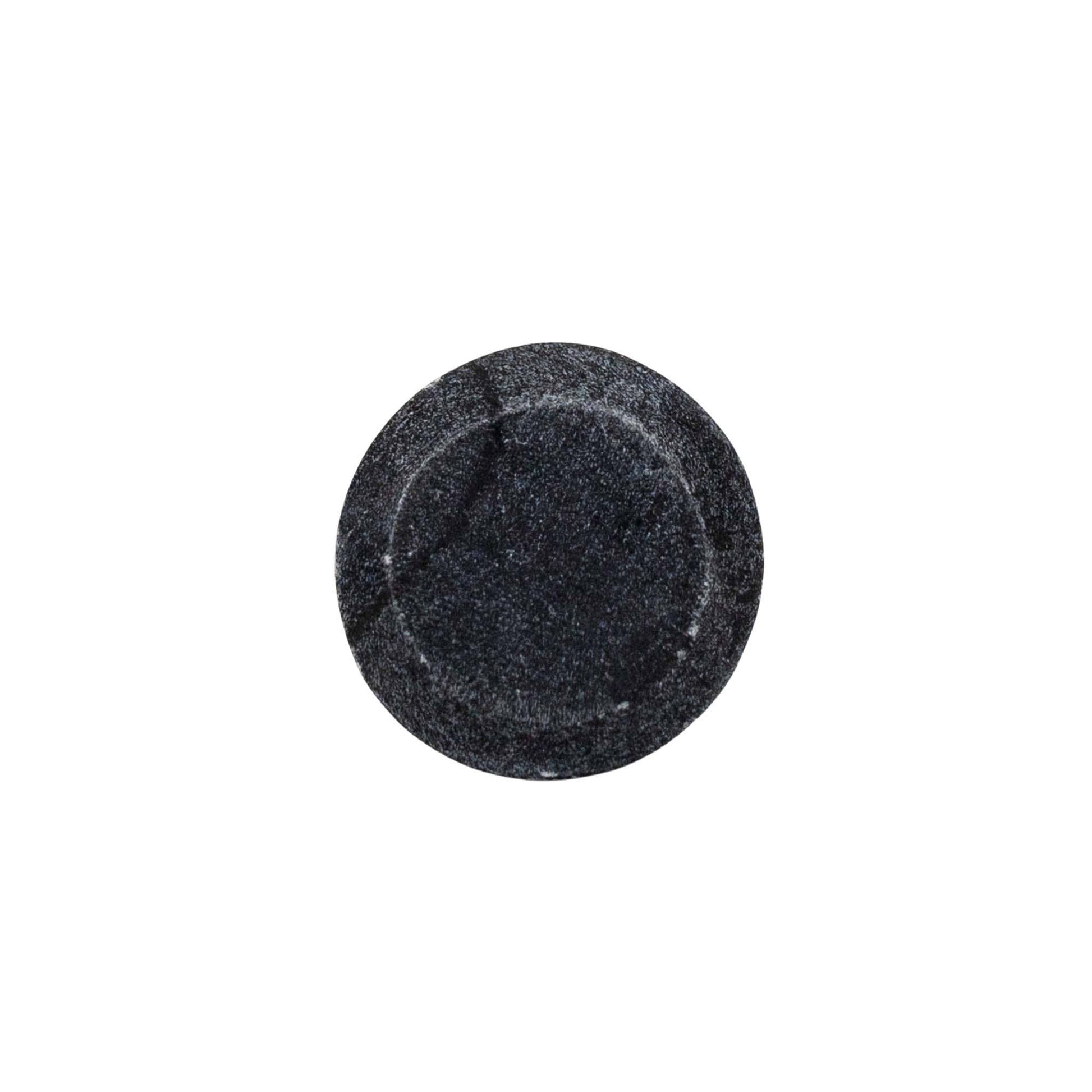 Louisa bottle opener featuring a genuine black marble handle and brass-finished metal.